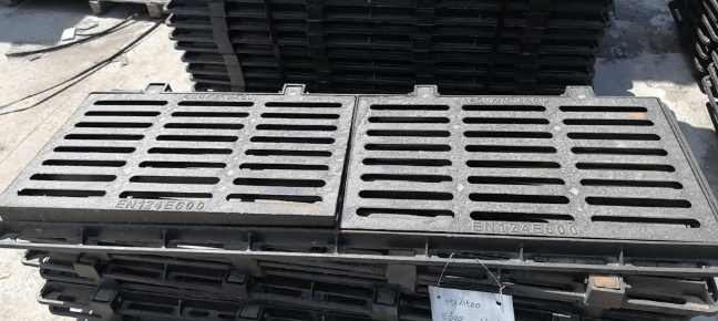 临漳球墨铸铁连体双篦展示